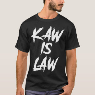 Camiseta Kaw Is Law Battlehawks St. Louis Futebol Tailgate