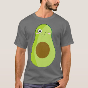 Camiseta kawaii (abacate fofo)