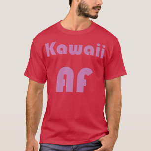 Camiseta Kawaii AF Japão Anime Web Cute