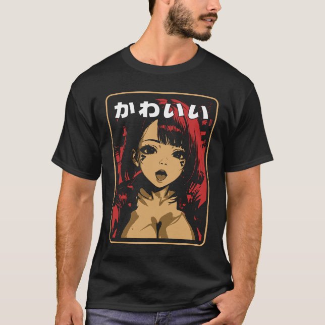 Camiseta Kawaii Anime (Frente)