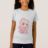 Gacha Vida E Gatcha Club Chibi Anime Kawaii Crianças Meninas Roupas 18 T  Shirt 100%