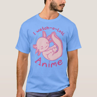 Camiseta Kawaii Aolotl Cute Watch Anime Otaku Japão Manga L