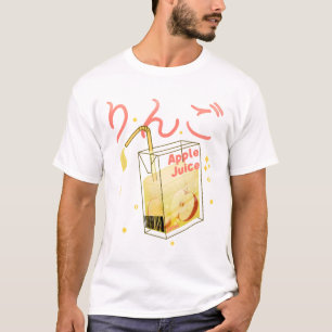 Camiseta Kawaii Apple Juice