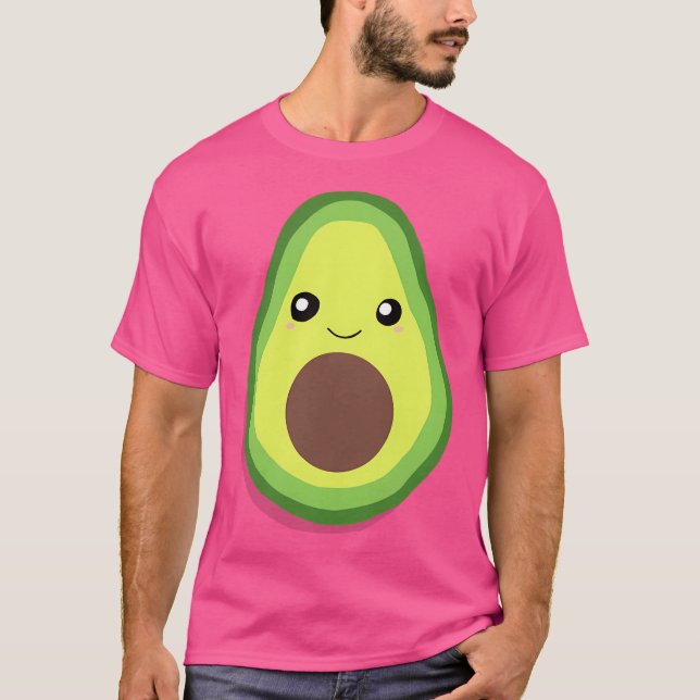 Camiseta Kawaii Avocado (Frente)