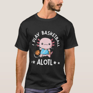 Camiseta Kawaii Axolotl Pun Engraçado Eu Toco Sketll Alotl