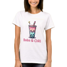 Kawaii Boba Tee - Adoravelmente Doce Bolha Design