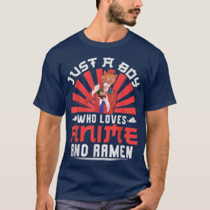 Camiseta Kawaii Boys Manga Otaku Japan Ramen Anime