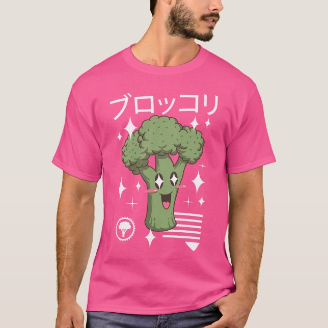 Camiseta Kawaii Broccoli (Frente)