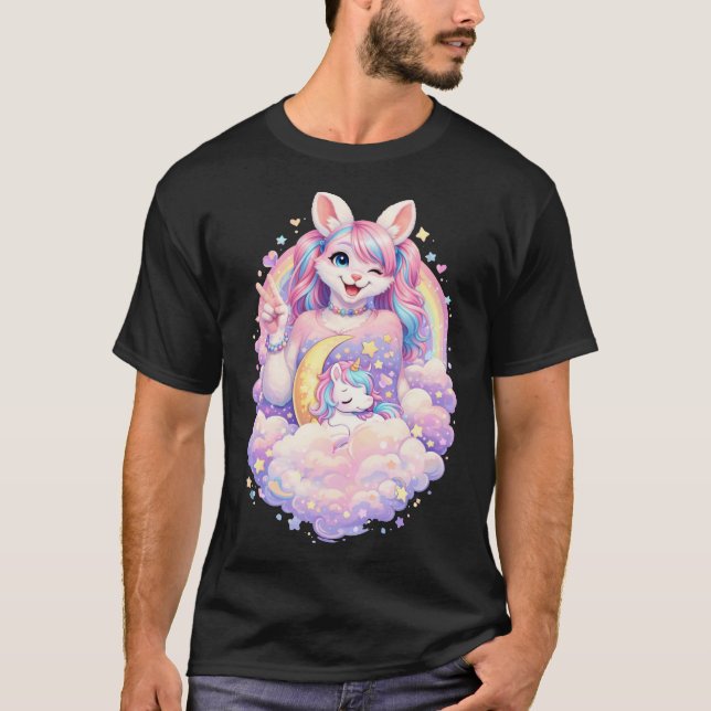 Camiseta Kawaii Bunny (Frente)