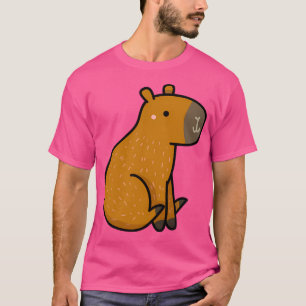 Camiseta Kawaii Capybara