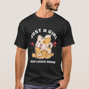 Camiseta Kawaii Cat Neko Anime