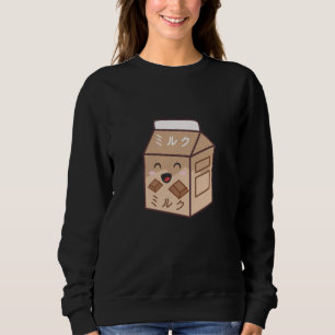 Camiseta Kawaii Cow Retro Japonês Chocolate Milk Cows