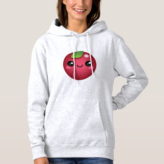 Camiseta Kawaii Cranberry Hoodie (Frente)