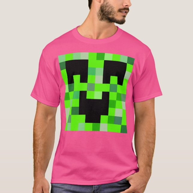 Camiseta Kawaii Creeper (Frente)