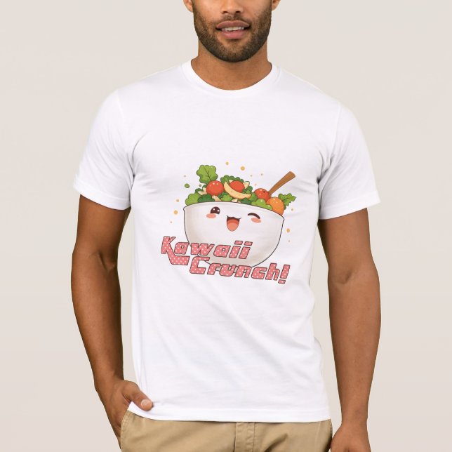Camiseta Kawaii Crunch! (Frente)