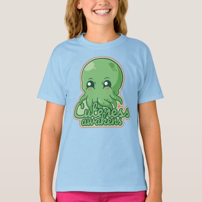 Camiseta Kawaii Cthulhu (Frente)
