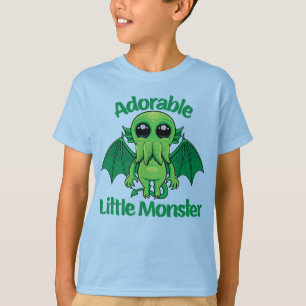 Camiseta Kawaii Cthulhu Adorável Monstro