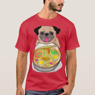 Camiseta Kawaii Cute Anime Shiba Inu Dog Otaku Ram Japonês