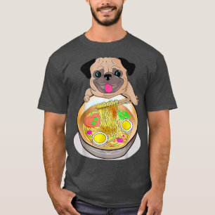 Camiseta Kawaii Cute Anime Shiba Inu Dog Otaku Ram Japonês