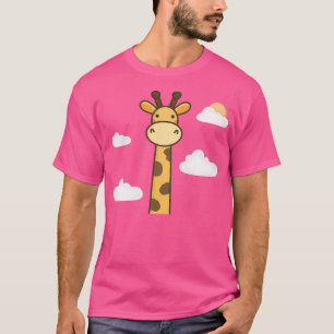 Camiseta Kawaii Cute Giraffe