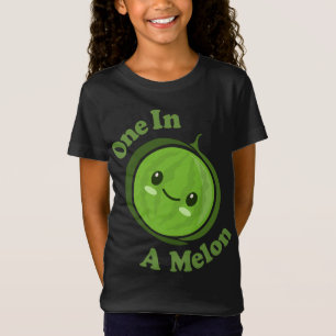 Camiseta Kawaii Cute Watermelon One Em Uma Fruta Engraçada