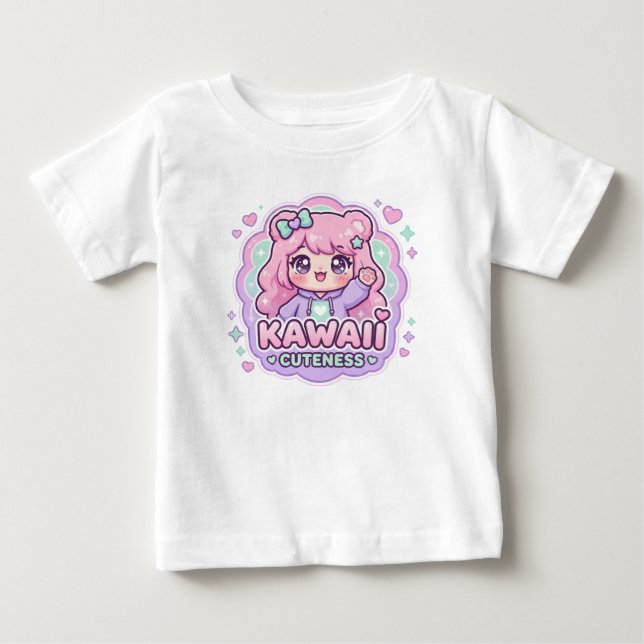 Camiseta Kawaii Cuteness (Frente)