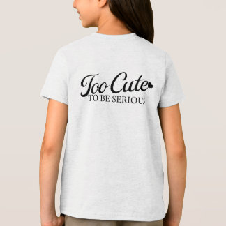 Camiseta Kawaii Duck Tongue "Muito fofo para ser sério."