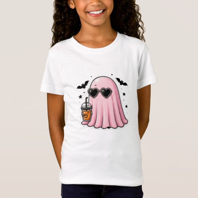 Camiseta Kawaii Fantasma (Frente)