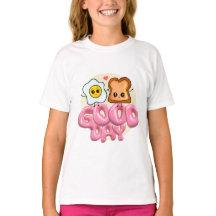 Camiseta Kawaii Fofa | Camiseta Gráfica Estética P