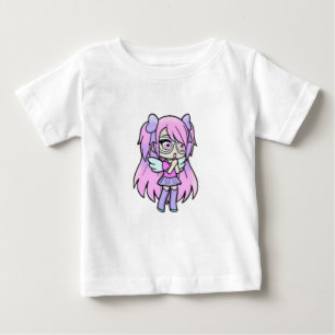 Camiseta kawaii,gacha,gacha,gacha,gacha,fofo,amor