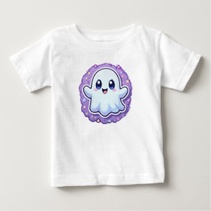 Camiseta Kawaii Ghost Baby Bodycase - Fato de Dia das Bruxa