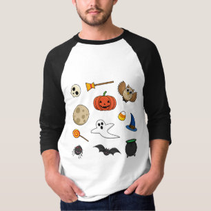 Camiseta Kawaii Halloween Pack