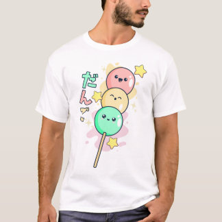 Camiseta Kawaii Hanami Dango 