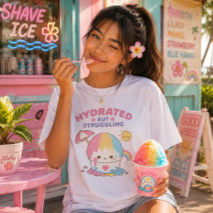 Camiseta Kawaii Havaí - Raspadinha