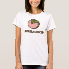 Camiseta Kawaii Japonês Cherry Blossom Mochi Art