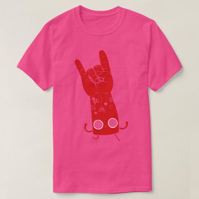 Camiseta Kawaii Love Death Metal (Frente do Design)
