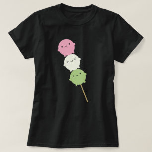 Camiseta Kawaii Mochi Dango