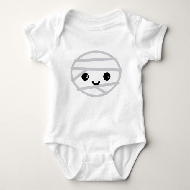 Camiseta Kawaii Mummy Clothing (Frente)