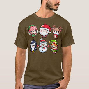 Camiseta Kawaii Natal