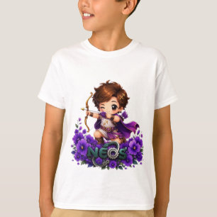 Camiseta Kawaii Neos Zodíaco Sagitário