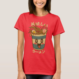 Camiseta Kawaii Oishii Ramen – Cute Japanese Noodle Cup