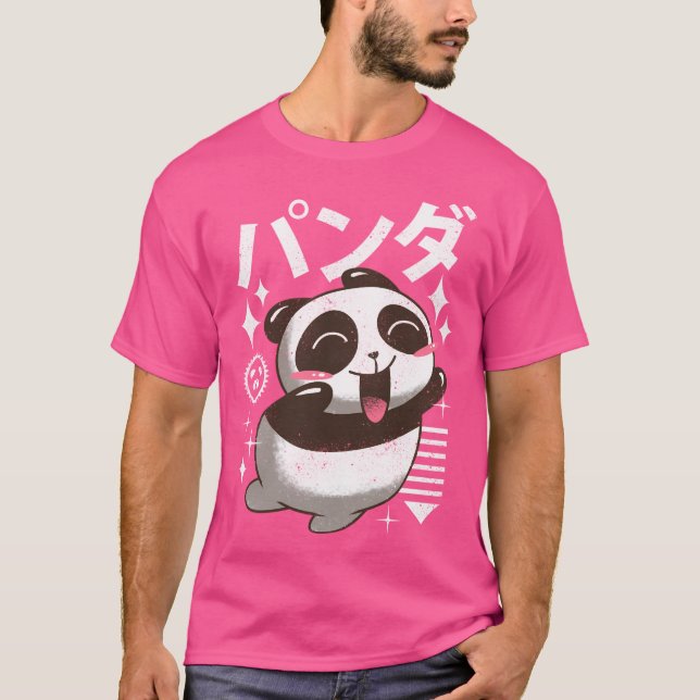 Camiseta Kawaii Panda (Frente)