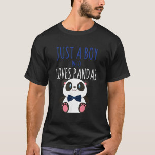 Camiseta Kawaii Panda que ama Pandas
