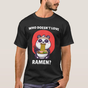 Camiseta Kawaii Panda Que Não Ama Ra Panda