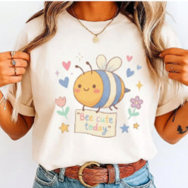 Camiseta  Kawaii Pastel Bee cute Bee Lovers gift