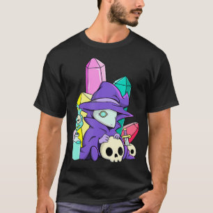 Camiseta Kawaii Pastel Goth Fofo Médico da Peste Sinistro A