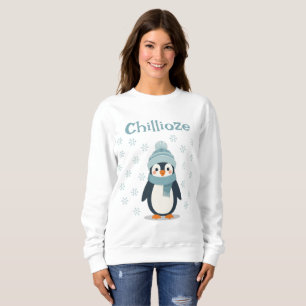 Camiseta Kawaii Penguin - Chillioze Winter Tee