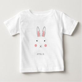 Camiseta Kawaii - Personagem Cute Bunny Pink Páscoa Toddler