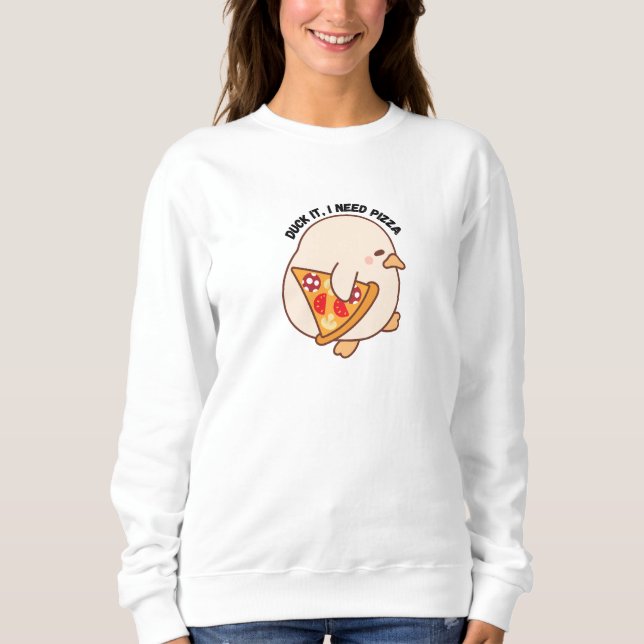 Camiseta Kawaii Pizza Lover (Frente)