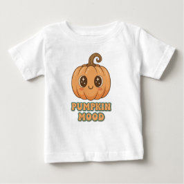Camiseta Kawaii Pumpkin Mood Baby T Shirt